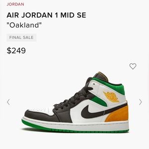 Air Jordan 1 "Oakland"